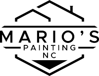 Black Logo of Mario's Painting NC